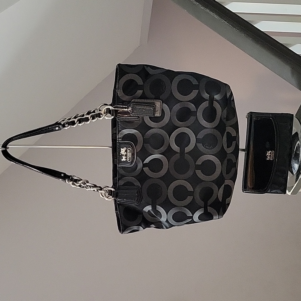 Coach Tote bag with Matching Wallet